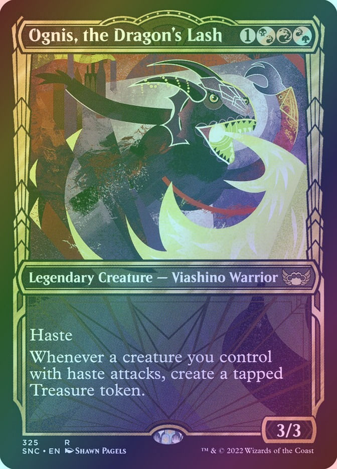 Ognis, the Dragon's Lash (SNC) (325) / Showcase / Foil