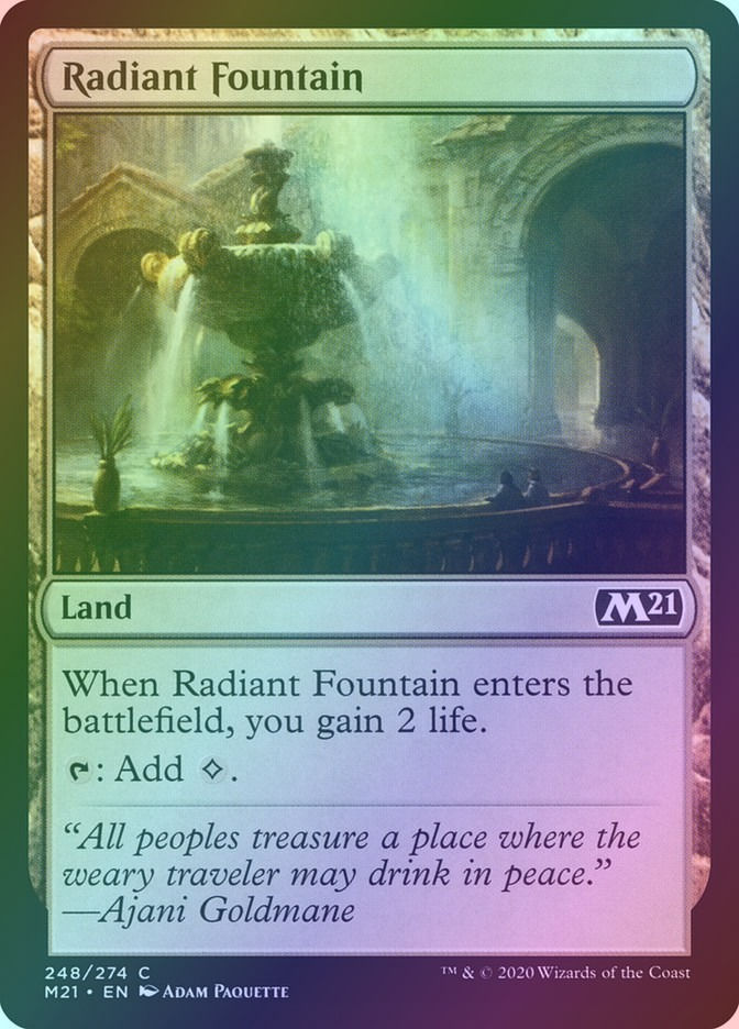 Radiant Fountain (M21) (248) / Foil