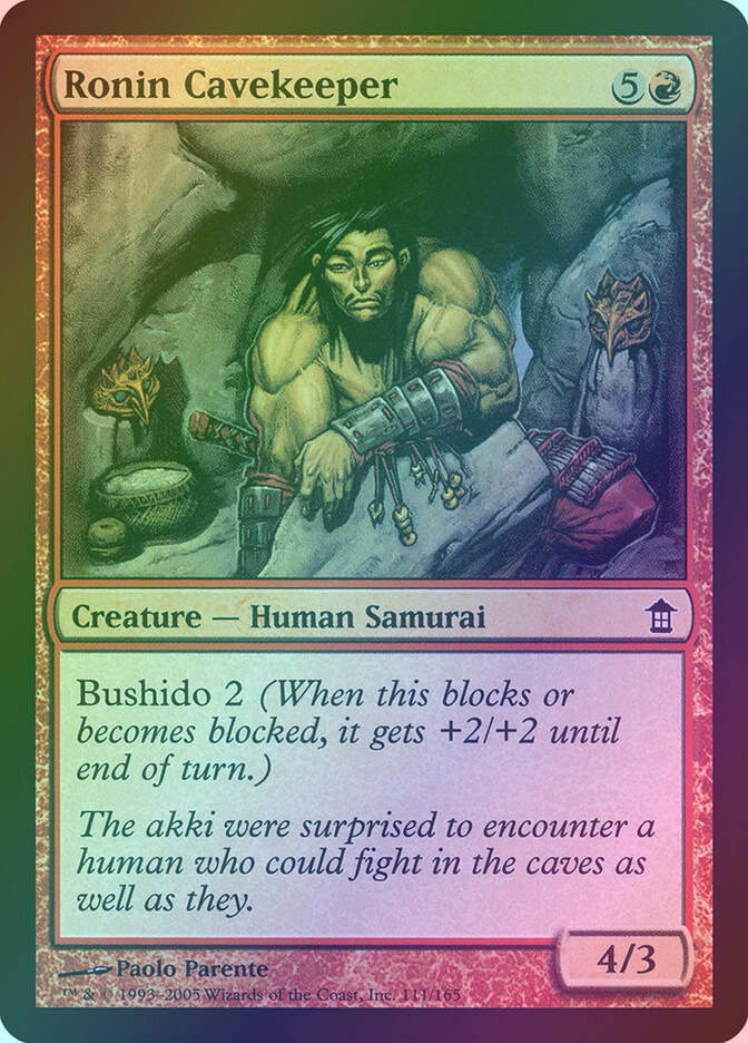 Ronin Cavekeeper (SOK) (111) / Foil
