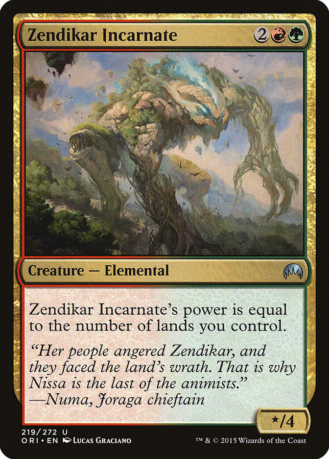 Zendikar Incarnate (ORI) (219)