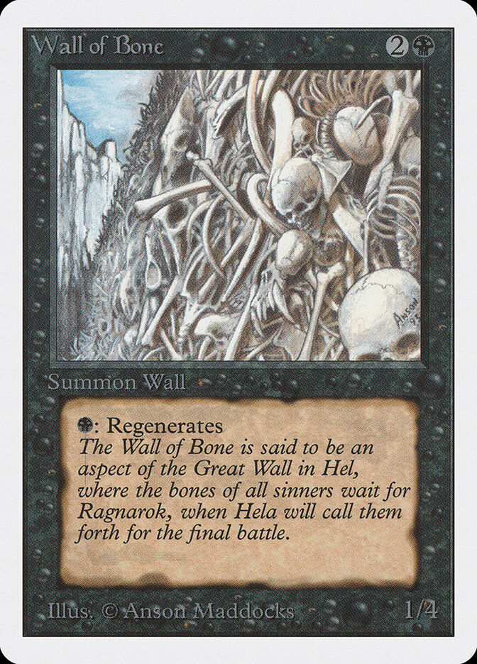 Wall of Bone (2ED) (133)