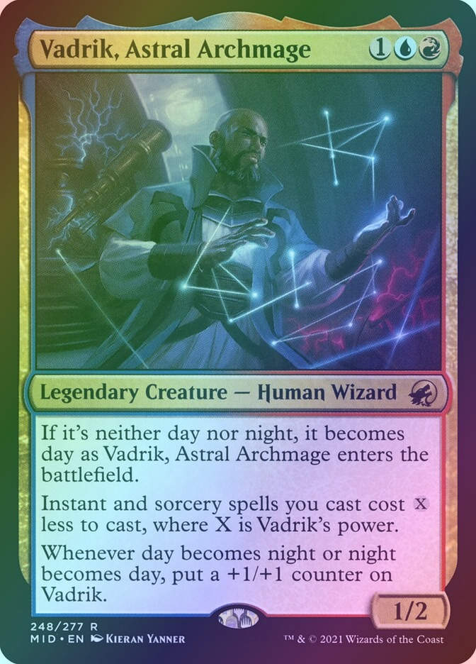 Vadrik, Astral Archmage (MID) (248) / Foil