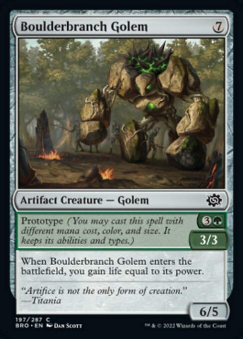 Boulderbranch Golem (BRO)