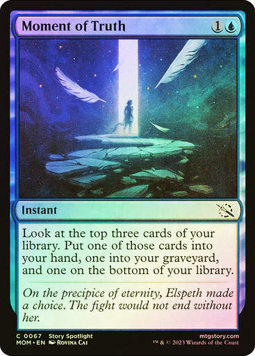Moment of Truth (mom) / Foil