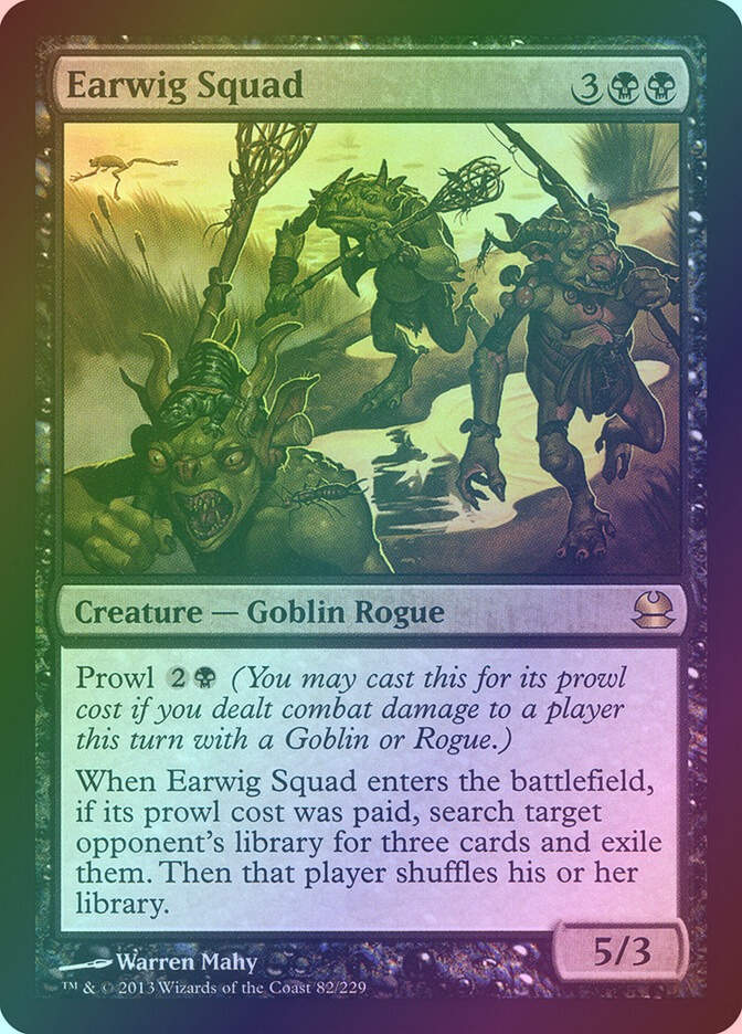 Earwig Squad (MMA) (82) / Foil