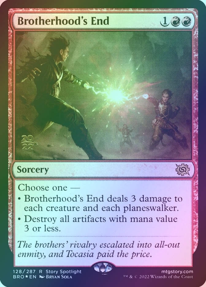 Brotherhood's End (PBRO) (128s) / Foil