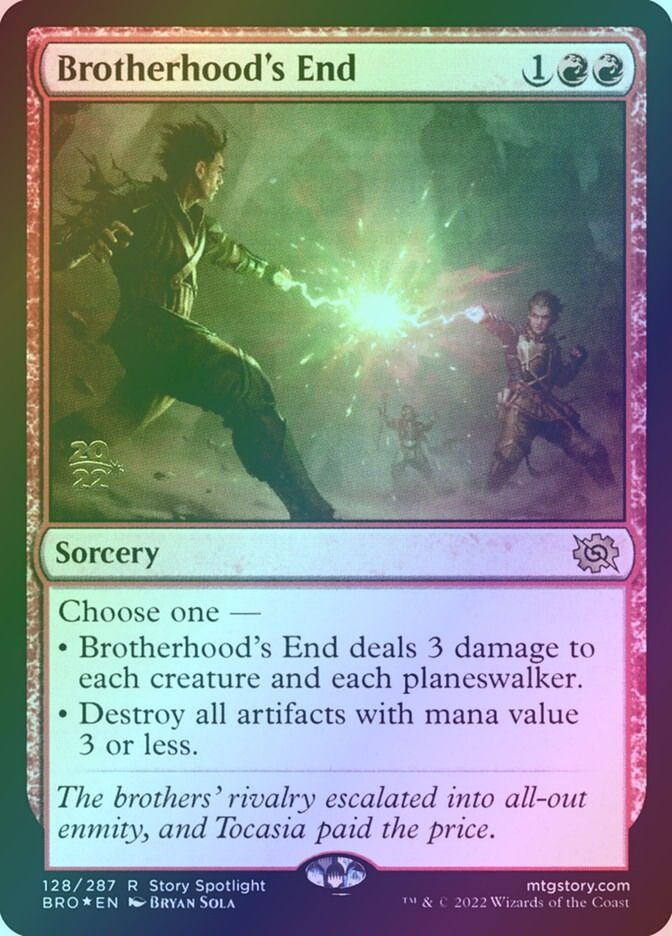 Brotherhood's End (PBRO) (128s) / Foil