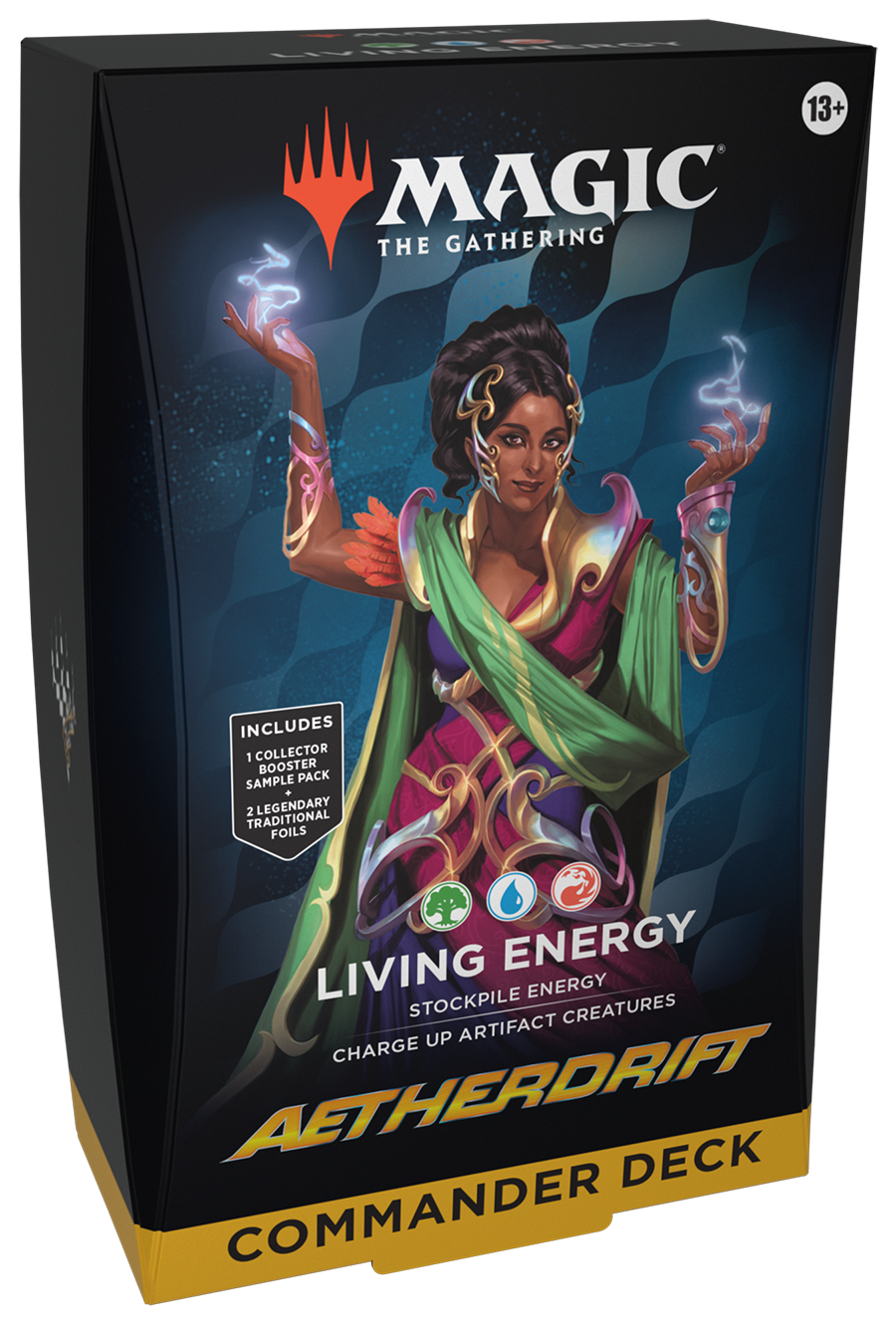 Aetherdrift Commander Deck - Living Energy — cara 1 de 2