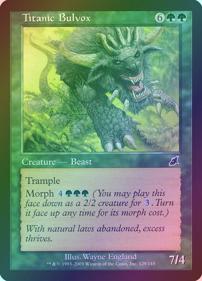 Titanic Bulvox (SCG) (129) / Foil