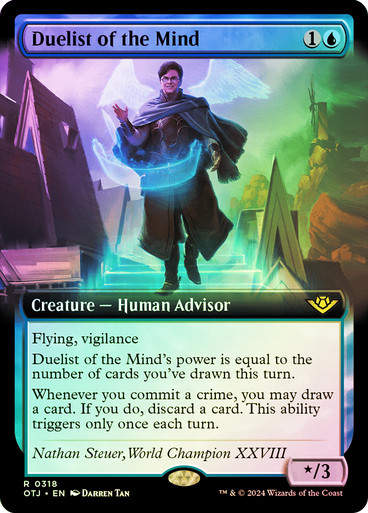 Duelist of the Mind (otj) (318) / Foil Extended