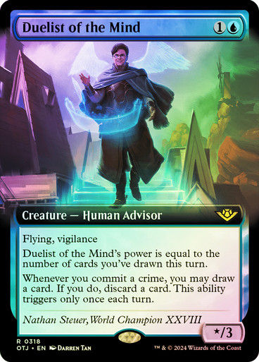 Duelist of the Mind (otj) (318) / Foil Extended