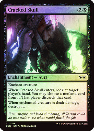 Cracked Skull (DSK) (88) / Foil