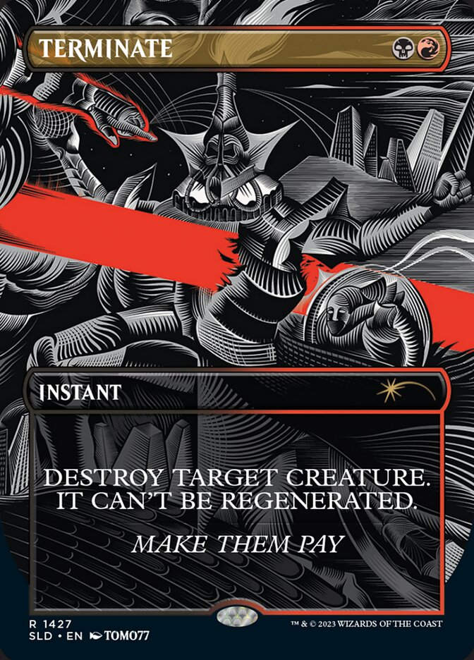 Terminate (SLD) (1427) / Borderless