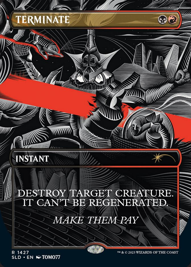 Terminate (SLD) (1427) / Borderless