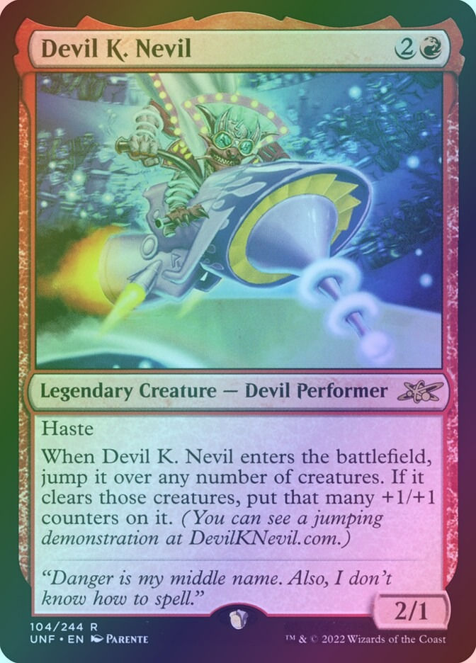 Devil K. Nevil (UNF) (104) / Foil