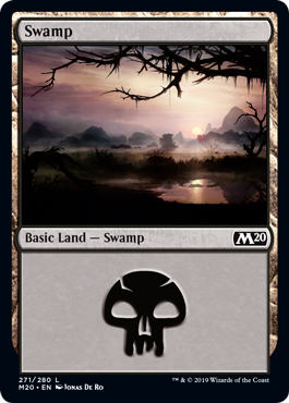 Basic Land: Swamp (Expansión Aleatoria)