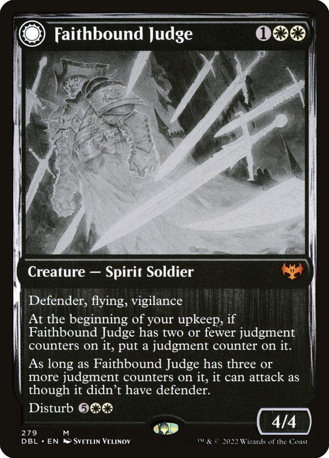 Faithbound Judge // Sinner's Judgment (DBL) (279) — cara 1 de 2