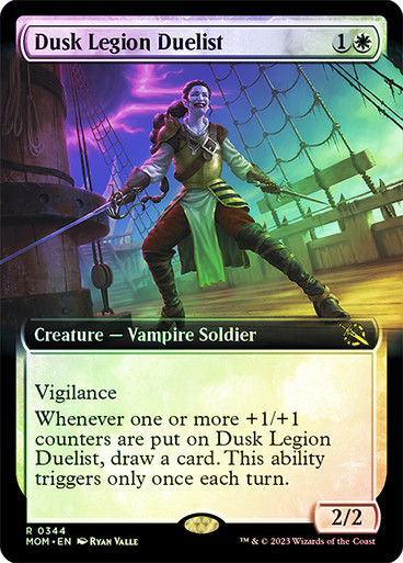 Dusk Legion Duelist (mom_344) / Extended Art / Foil