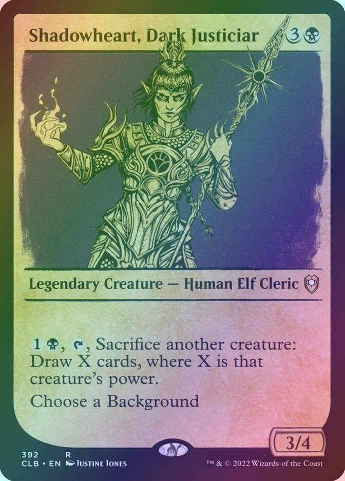 Shadowheart, Dark Justiciar (CLB) (392) / Showcase / Foil