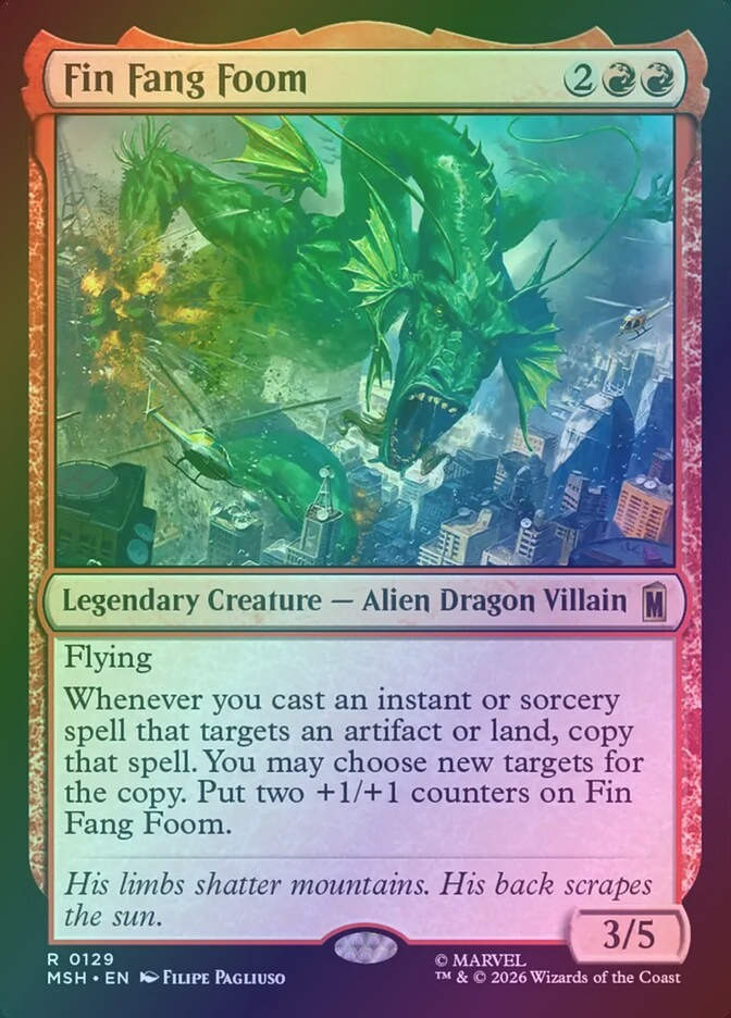 Fin Fang Foom (MSH) (129) / Foil
