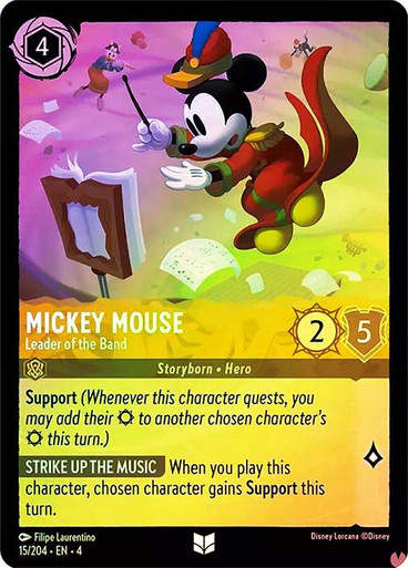 Mickey Mouse - Leader of the Band (LOR_URS) / Foil