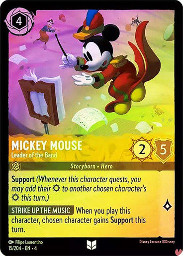 Mickey Mouse - Leader of the Band (LOR_URS) / Foil