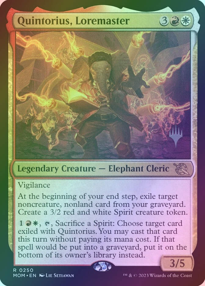 Quintorius, Loremaster (PMOM) (250p) / Foil