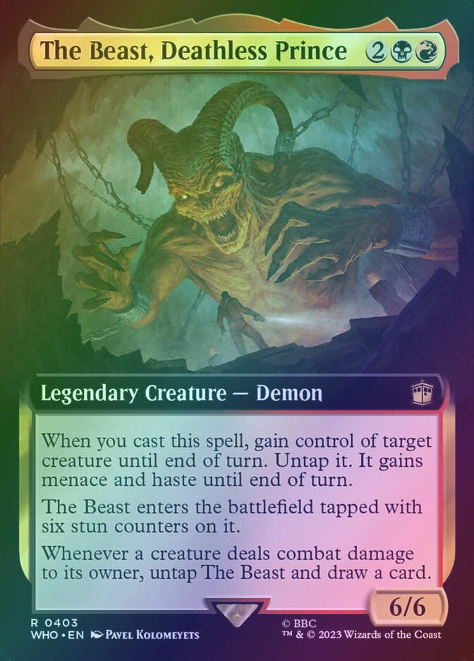 The Beast, Deathless Prince (WHO) (403) / Extended Art / Foil