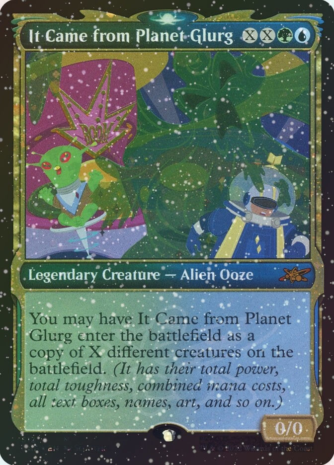 It Came from Planet Glurg (UNF) (512) / Showcase / Galaxy Foil