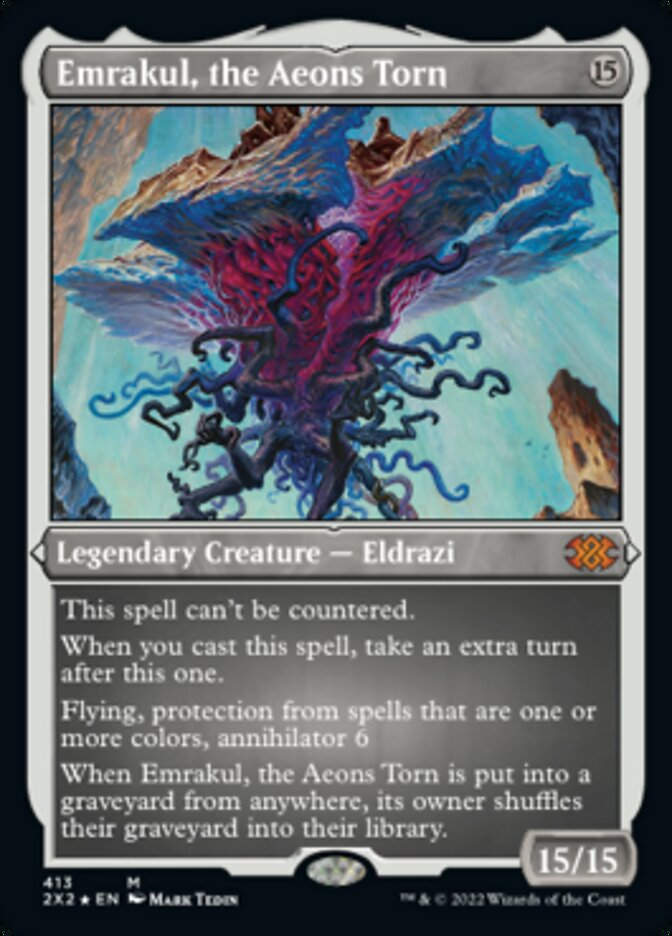 Emrakul, the Aeons Torn (2X2) / Etched Foil