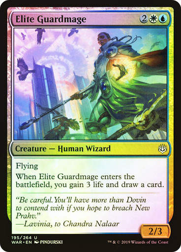 Elite Guardmage (WAR) (195) / Foil