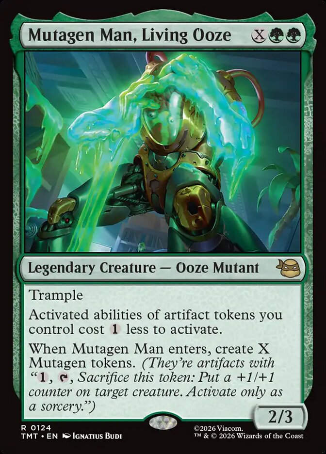 Mutagen Man, Living Ooze (TMT) (124)