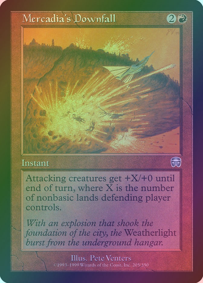 Mercadia's Downfall (MMQ) (205) / Foil