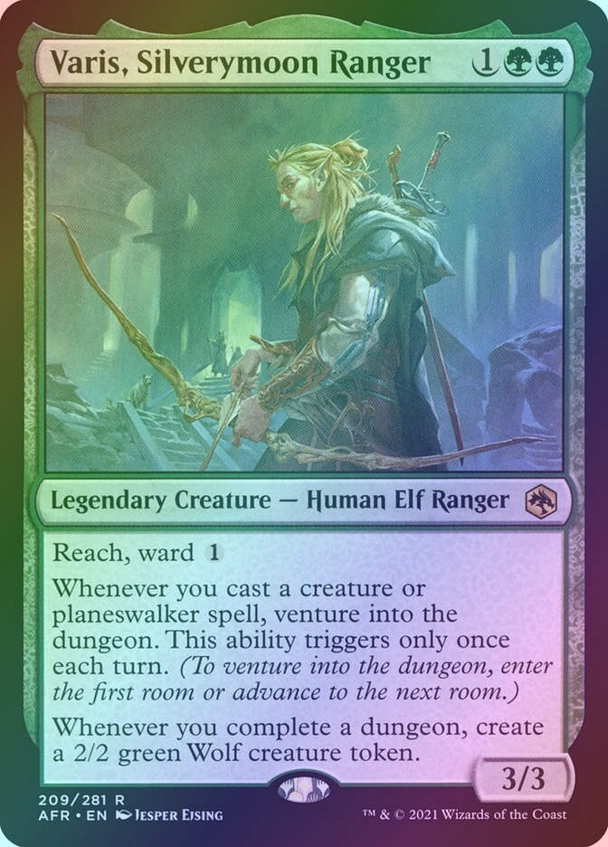 Varis, Silverymoon Ranger (AFR) (209) / Foil