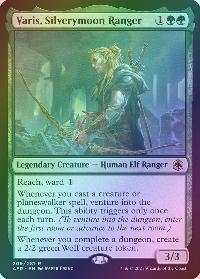 Varis, Silverymoon Ranger (AFR) (209) / Foil