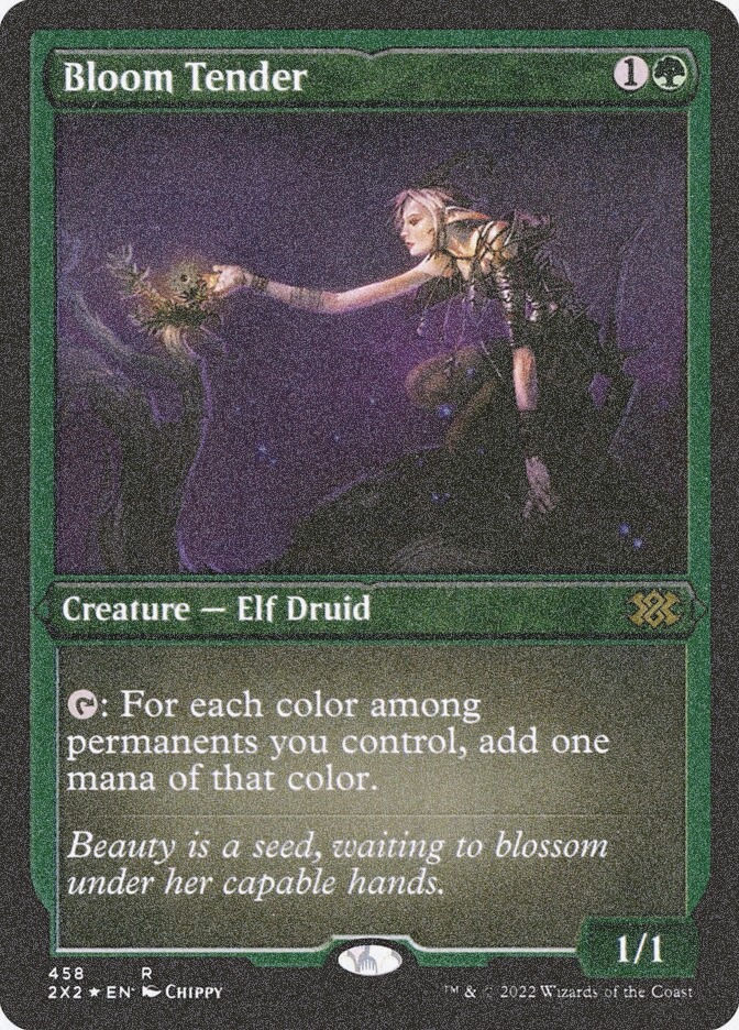 Bloom Tender (2X2) (458) / Foil Etched