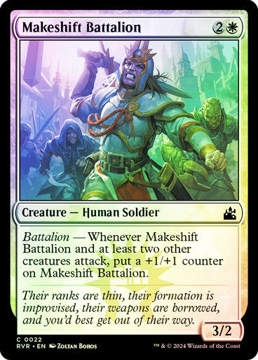 Makeshift Battalion (rvr) (22) / Foil