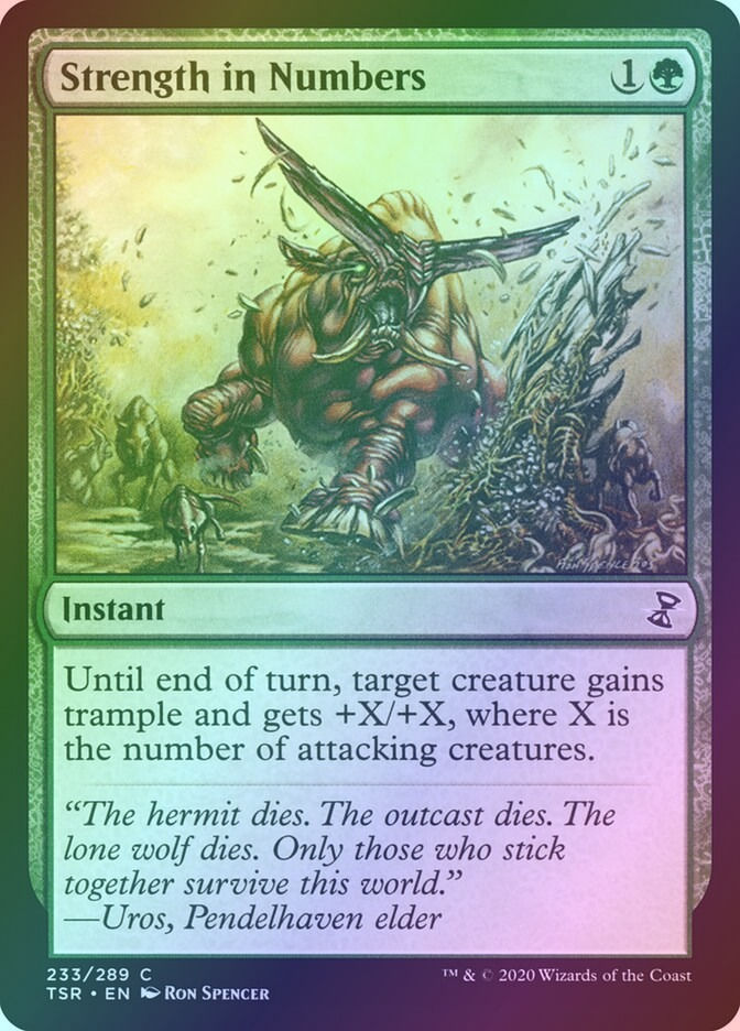 Strength in Numbers (TSR) (233) / Foil