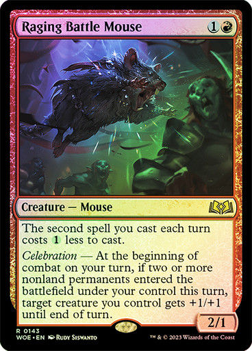 Raging Battle Mouse (woe) / Foil
