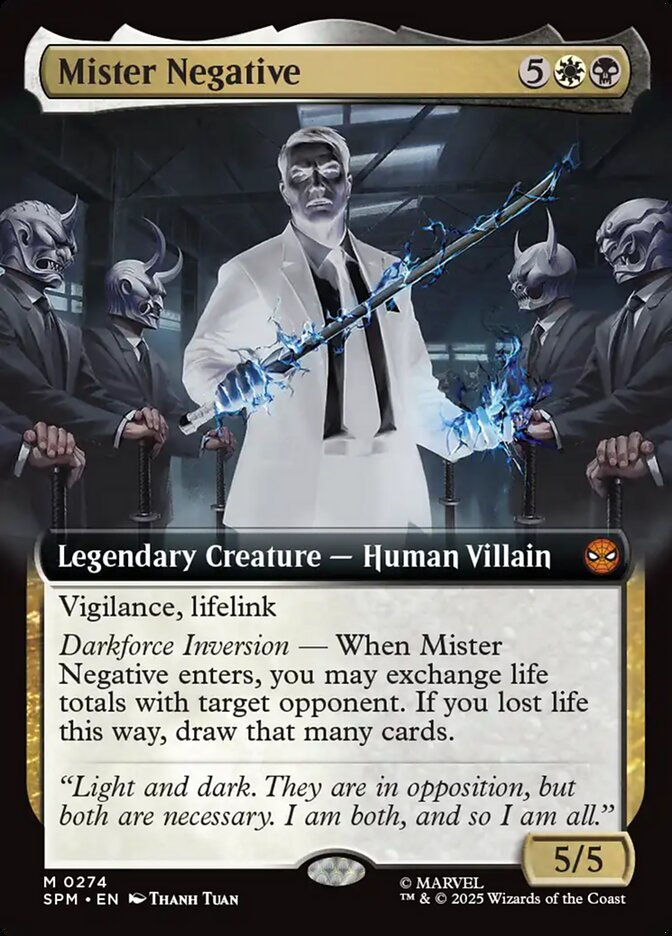 Mister Negative (SPM) (274) / Extended Art
