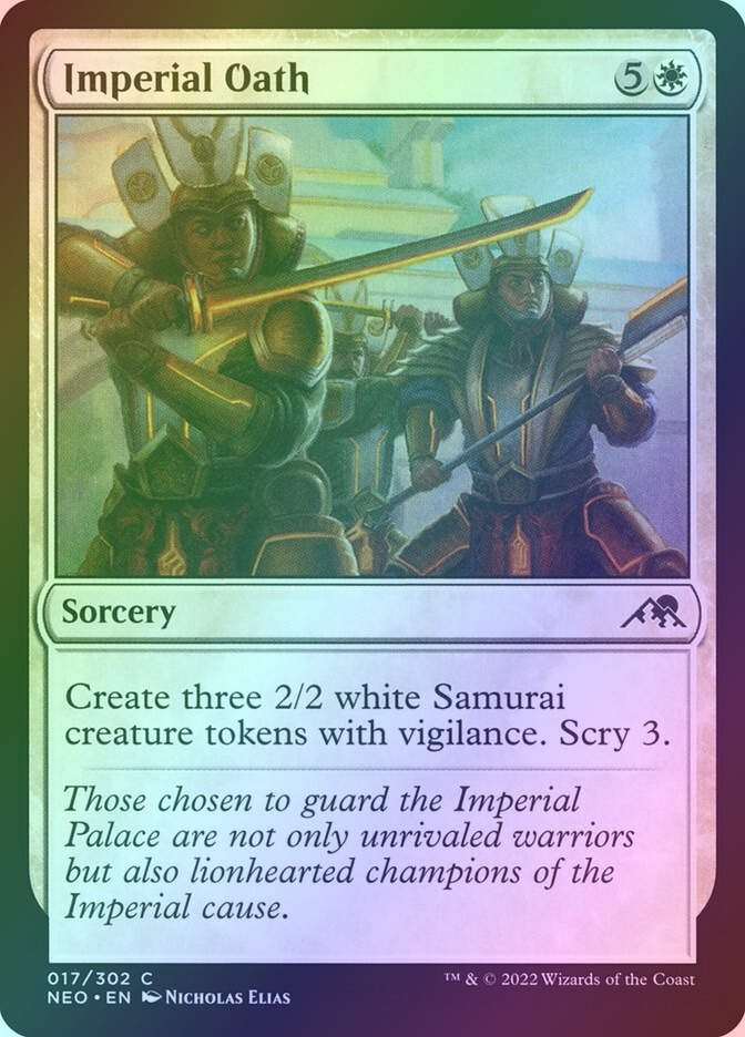 Imperial Oath (NEO) (17) / Foil