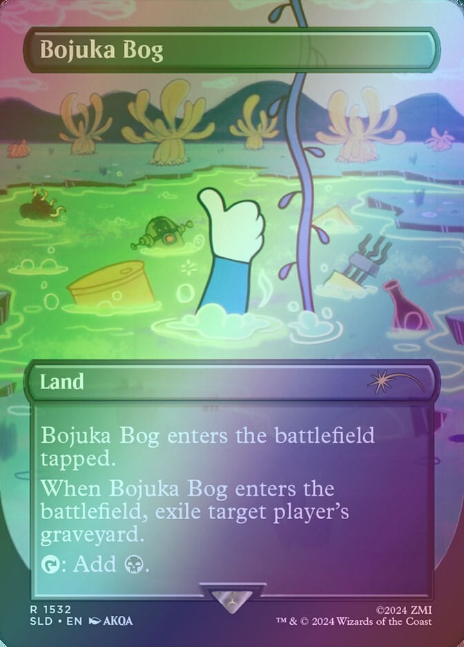 Bojuka Bog (SLD) (1532★) / Borderless / Rainbow Foil