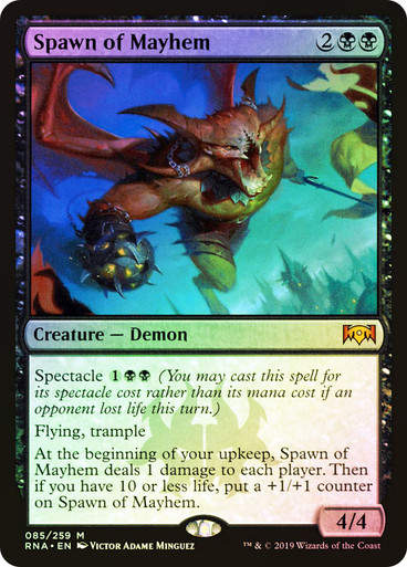 Spawn of Mayhem (RNA) (85) / Foil