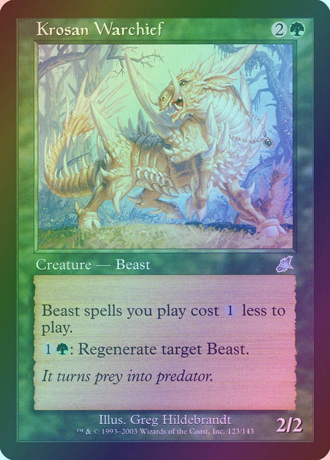 Krosan Warchief (SCG) (123) / Foil