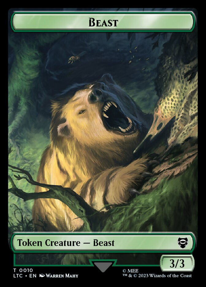 Treefolk // Beast (TLTC) (13 // 10) — cara 2 de 2