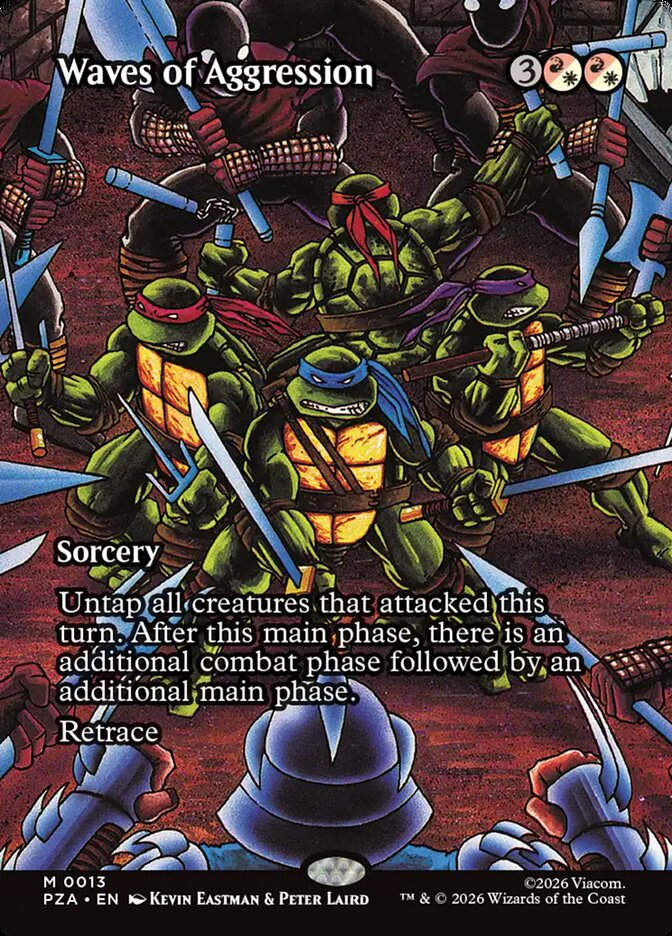 Waves of Aggression (PZA) (13) / Borderless