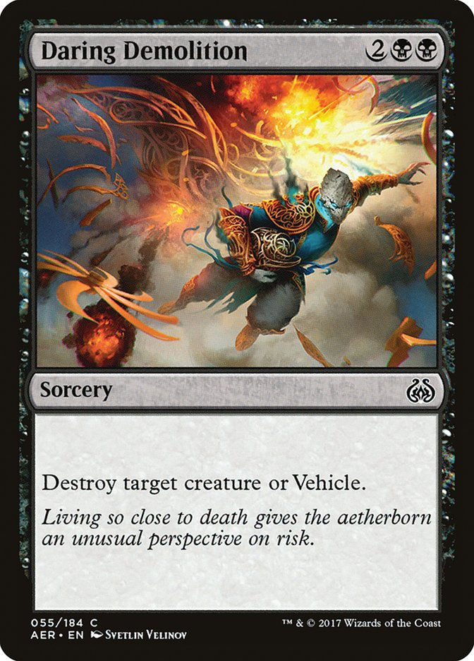 Daring Demolition (AER) (55) / Foil