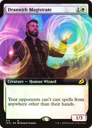 Drannith Magistrate (IKO) (314) / Extended Art / Foil