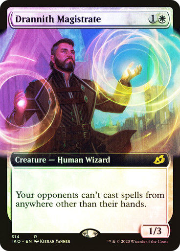 Drannith Magistrate (IKO) (314) / Extended Art / Foil