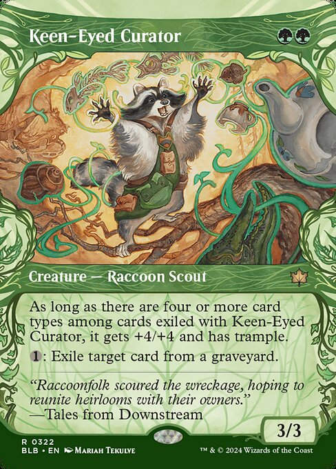 Keen-Eyed Curator (blb) (322) / Showcase